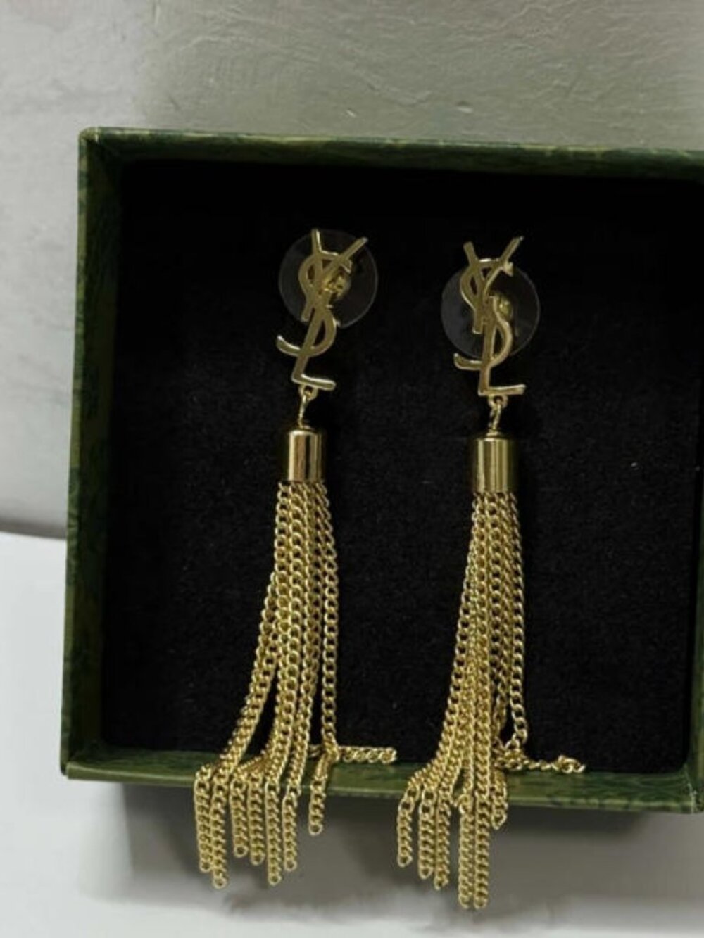 Yves Saint Laurent Earrings - Flawless with Original Box